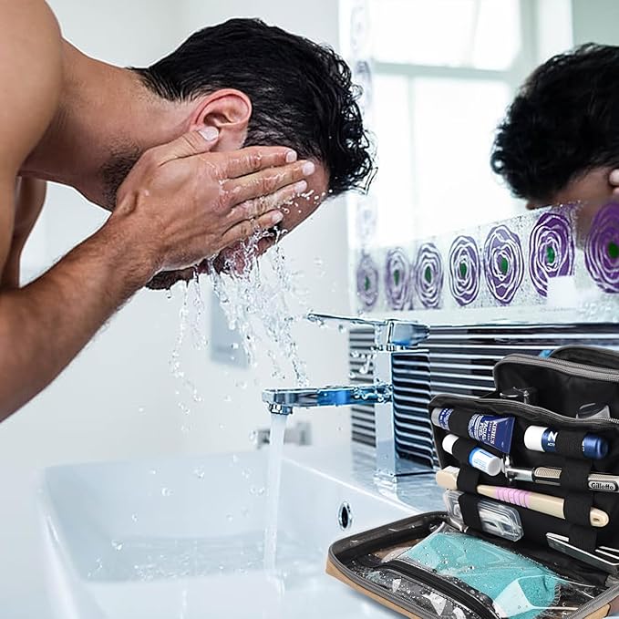 Toiletry bag for men,large mens