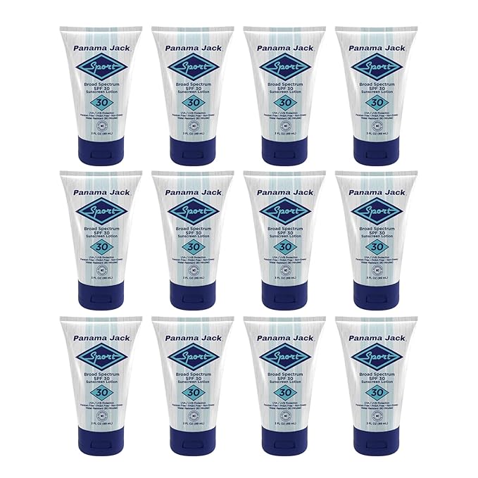 Panama Jack Sport Sunscreen Lotion - Non-Greasy,