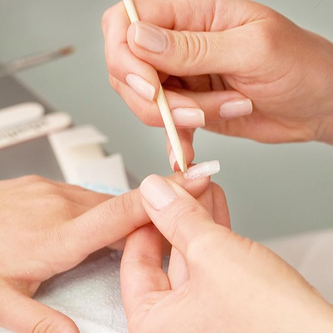 200pcs Orange Sticks for Nails