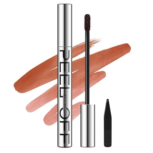 LANGMANNI Long-Lasting Peel Off Lip Liner Set, Waterproof & Smudge-Proof Matte Lip Liners Gift Makeup For Girls（#3）