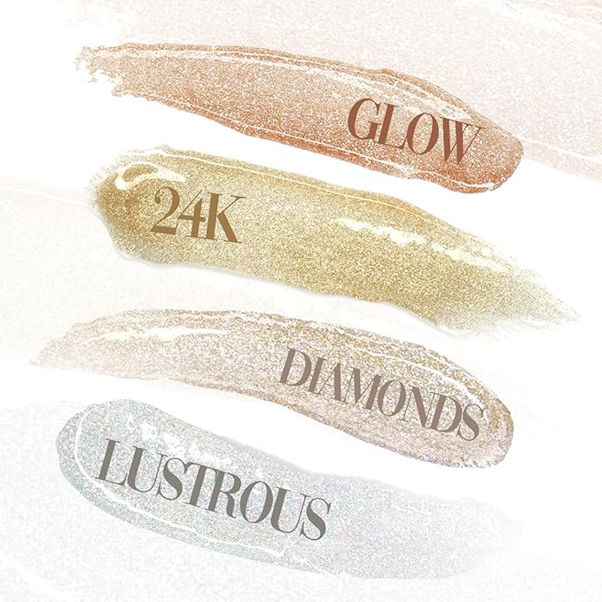 Girlactik Lip Pearls Glosser - Lustrous (Clear/Iridescent Rainbow Sparkle) - 7 g / .24 oz