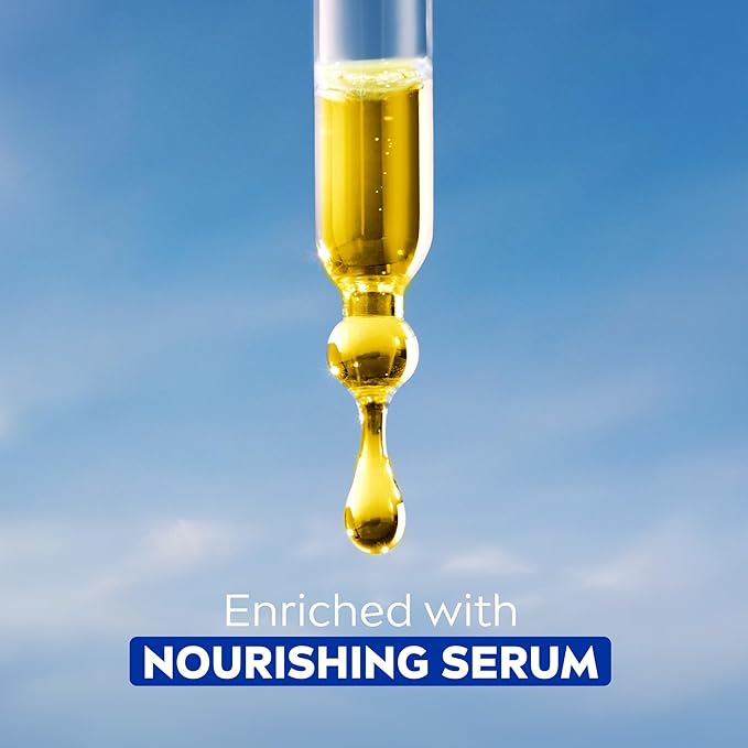 NIVEA Nourishing Botanical Blossom Body Wash with Nourishing Serum, Moisturizing Body Wash for Women, Enriched with Provitamin B5 and Vitamin E, 30 Fl Oz Bottle