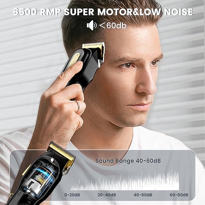 KIKIDO Cordless Electric Hair Clippers