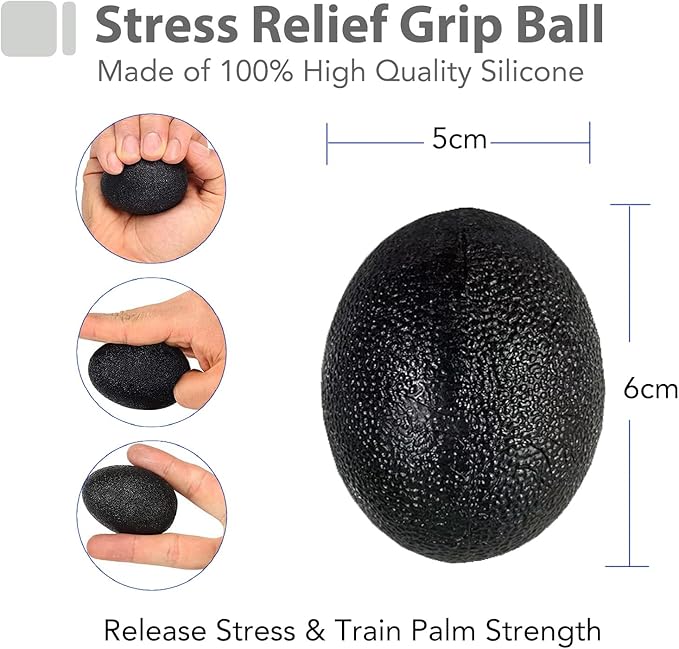 Grip Strength Trainer Kit with Finger Exerciser