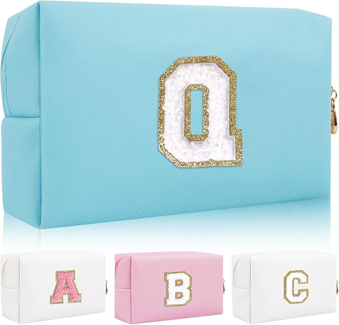 Personalized initial letter patch makeup