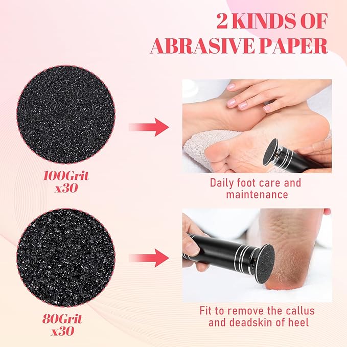 Ranrose 60 pcs replacement sandpaper