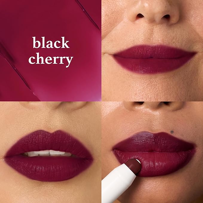Julep It's Balm Tint of Color Lip Balm - Black Cherry | Hydrating Lip Color with Vitamin E Core | Natural Gloss Finish | Vegan & Cruelty-Free