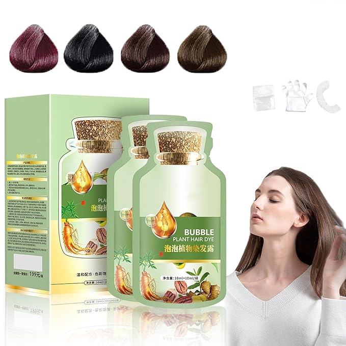 Natural Plant Hair Dye, New
