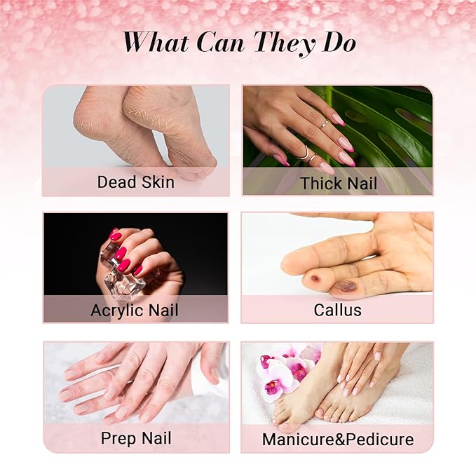 Melodysusie 50 pcs nail drill