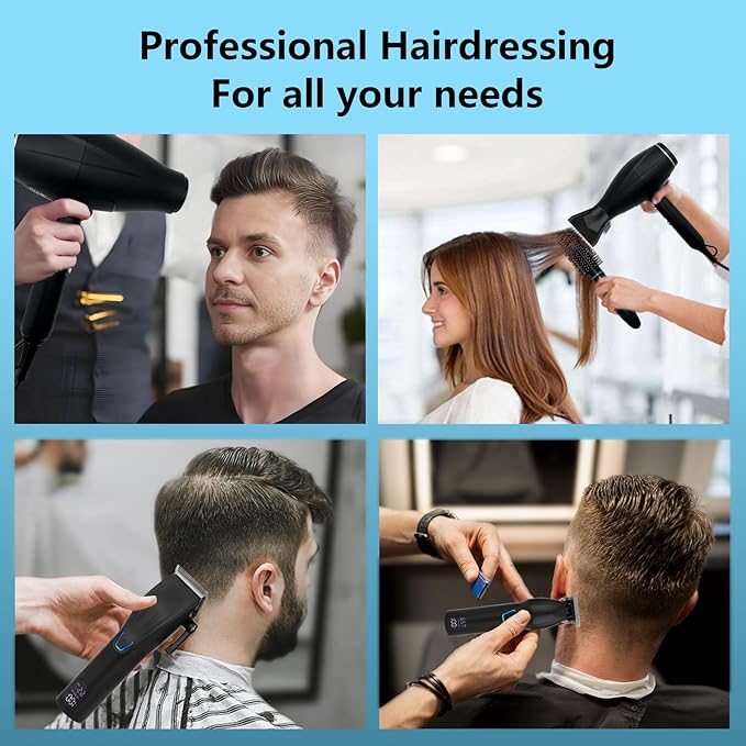 AMULISS Professional Hair Clippers and