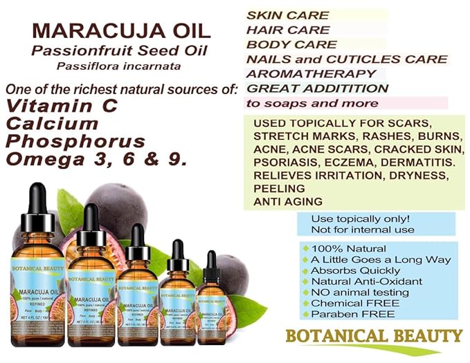 MARACUJA OIL 100% Pure Natural Cold ml