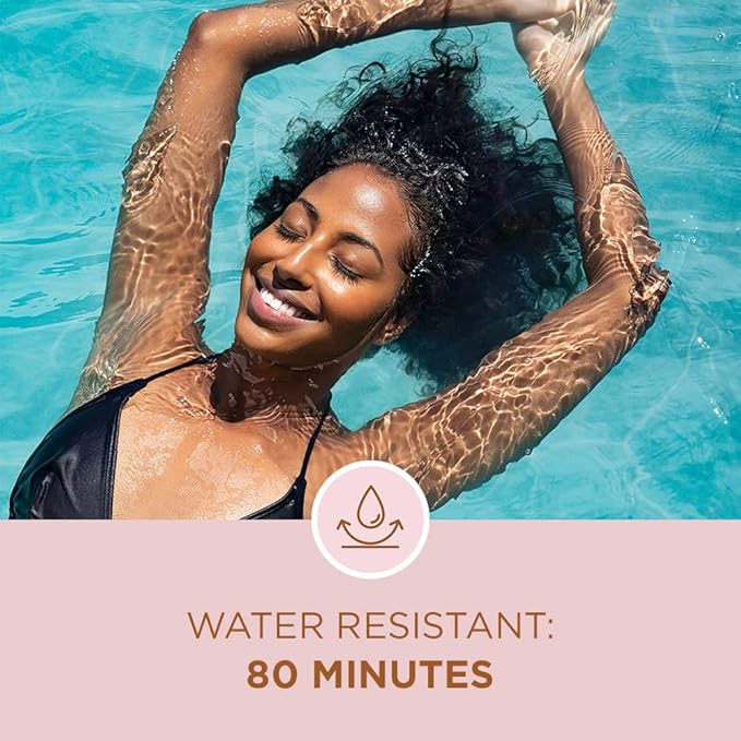 Coppertone Glow with Shimmer Sunscreen Spray SPF 50, Water Resistant Spray Sunscreen, Broad Spectrum SPF 50 Sunscreen Pack, 5 Oz Spray, Pack of 2