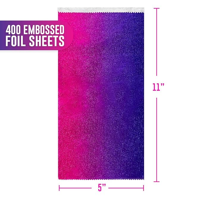 Colortrak Pink/Purple Gradient Pop-up Foil
