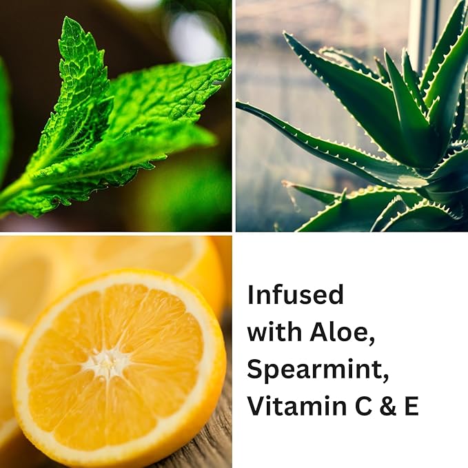 Beacon Beauty Trio - Contains Swanboat, Plum Island Sand & Mint Tucket Red - Vegan, Cruelty-Free, Gluten-Free - With Aloe and Spearmint - Naturally Refreshing