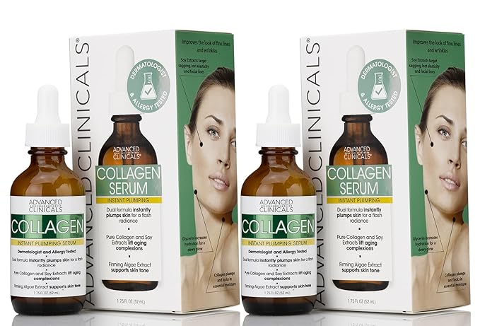 Advanced clinicals collagen serum for