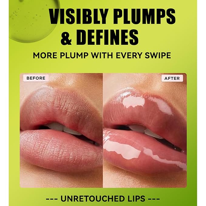 4 Colors Fat Oil Lip Gloss, Lip Oil Lip Glaze Hydrating Lip Glow Oil Big Brush Head Moisturizing Lip Gloss, Shiny Transparent Tinted Plumping Lip Oil Long Lasting Nourishing Non-sticky (02#)