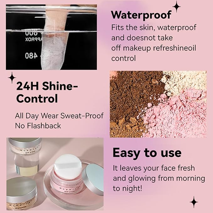 Oil Control Loose Powder Makeup Translucent Setting Powder