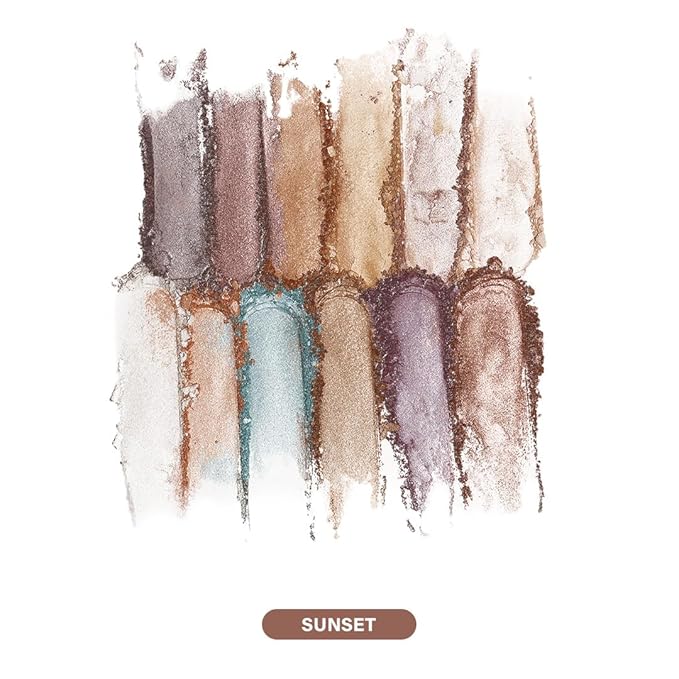 L.A. COLORS Day to Night 12 Color Eyeshadow, Sunset CES425