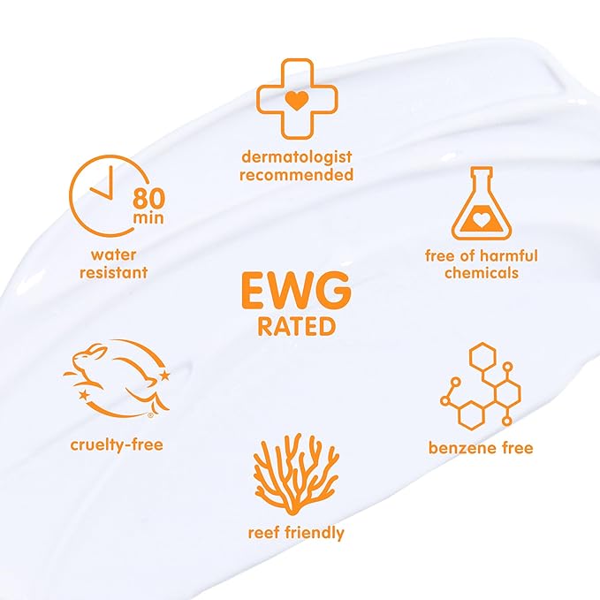 Thinksport SPF 50+ Mineral Sunscreen, 3 Oz, Safe, Natural Sunblock for Sports & Active Use, Water Resistant Reef Safe Sunscreen, Broad Spectrum UVA/UVB Sun Screen for Sun Protection