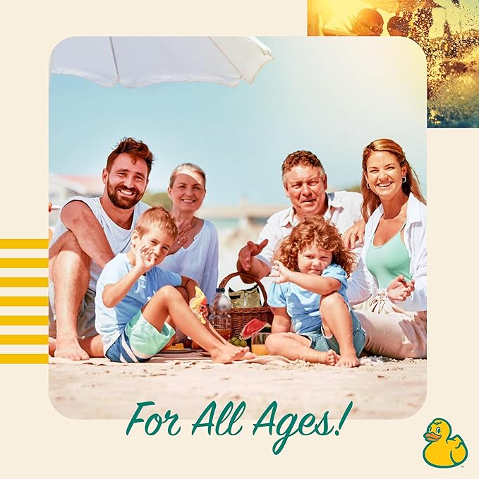 Rubber Ducky | Pump Sunscreen with SPF 50, Vitamin E Sunscreen for Face and Body | Broad Spectrum Lotion | SPF 50 Sunscreen with Pump Alternative for Moisturizing Sunblock (12oz Sunscreen Pump Bottle)