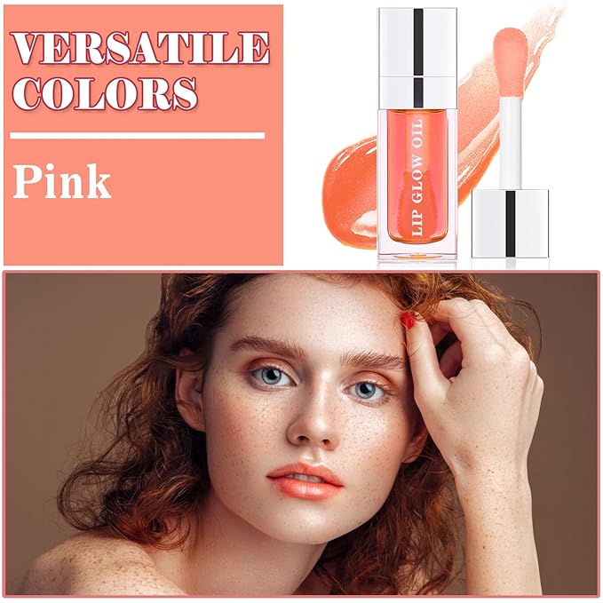 Hydrating Lip Glow Oil Plumping Lip Oil Gloss Hydrating