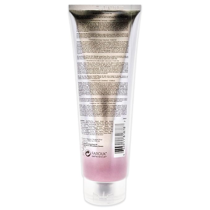 CHI Color Illuminate Conditioner, Helps Maintain Fresh Color In Natural & Color-Treated Hair, Sulfate, Paraben, & Cruelty-Free, Lavender Plum, 8.5 Oz