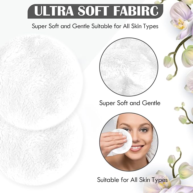 Orighty microfiber makeup remover pads