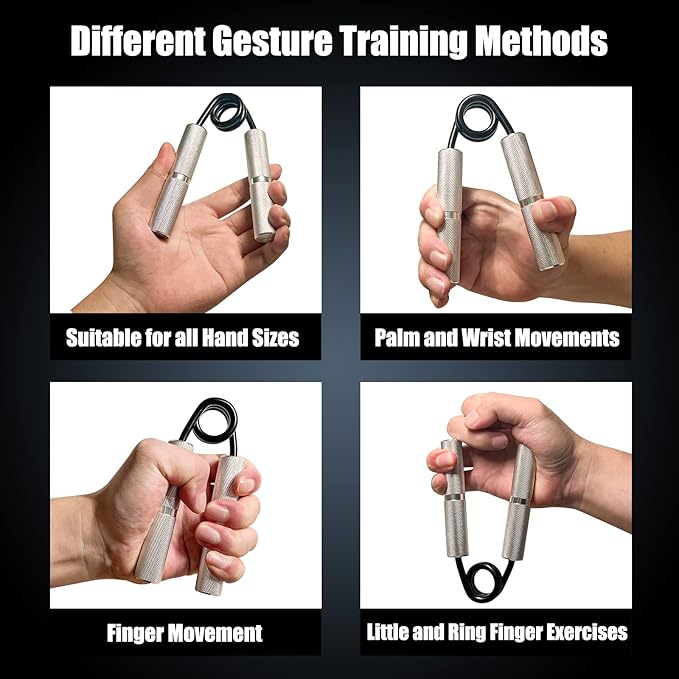 Grip Strength Trainer 100LB Metal
