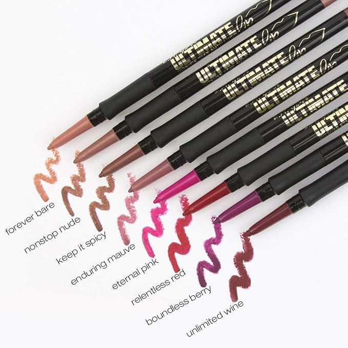 L.A. Girl Ultimate Intense Stay Auto Lipliner, Unlimited Wine GP348