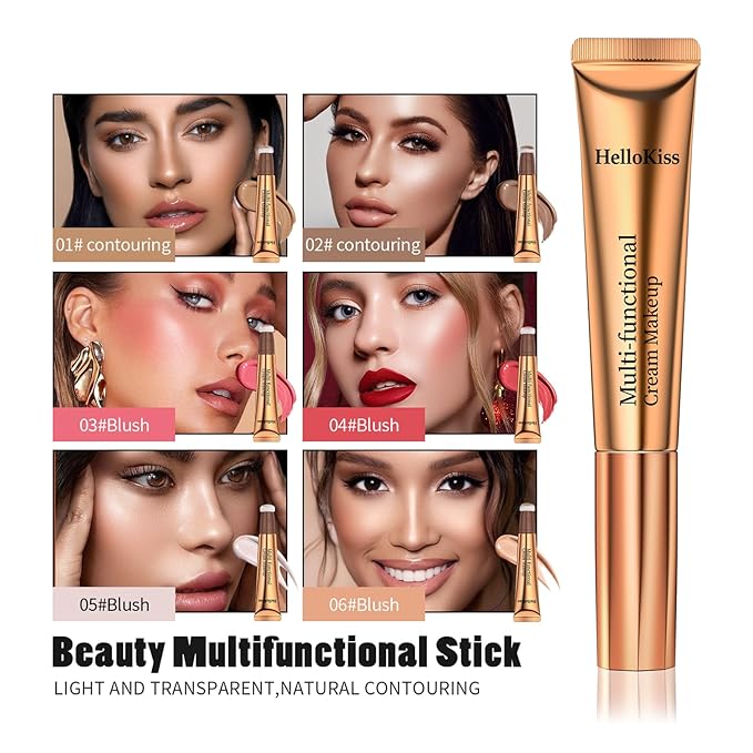 Liquid Contour Stick Set, Contour & Blush & Makeup (02#04#05)