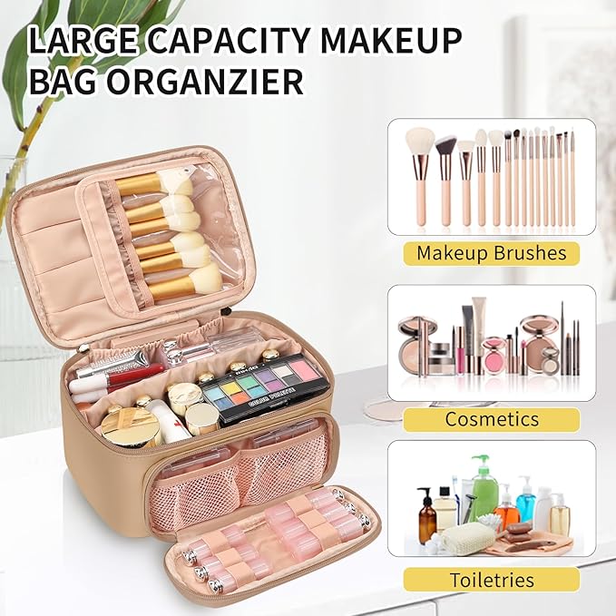 Ocheal makeup bag, multifunctional make