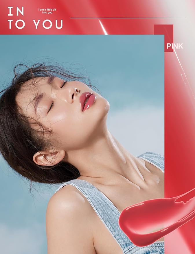 INTO YOU Lip Gloss Coco Liquid Moisturizing Lipstick Long Lasting Lip Stick Lip Stain Makeup Glitter Shine Non-sticky Lipstick for Women (CC05)