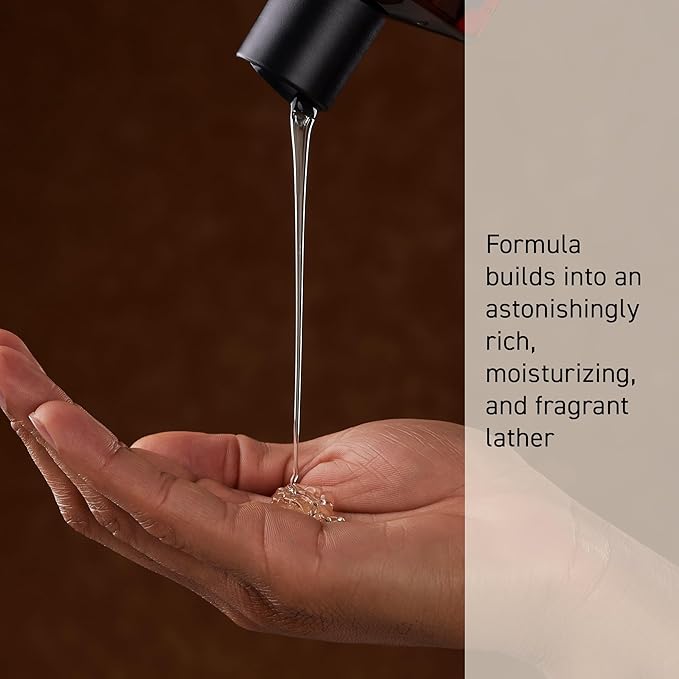 Cremo Body Wash Men, Notes of Italian Bergamot, Neroli Blossom, and Fresh Vetiver, Rich-Lathering Italian Bergamot, 16 Fl Oz