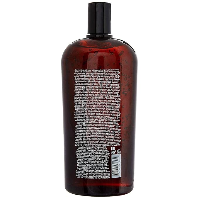 AMERICAN CREW Firm Hold Styling Gel, 33.8 Oz with Pump