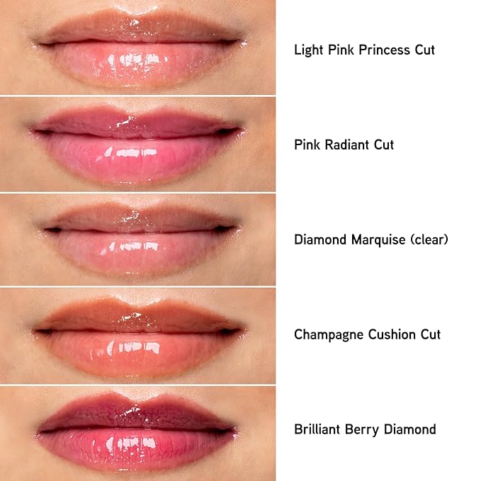 Physicians Formula Mineral Wear Diamond Lip Plumper Gloss, Dermatologist Tested Pink Radiant Cut