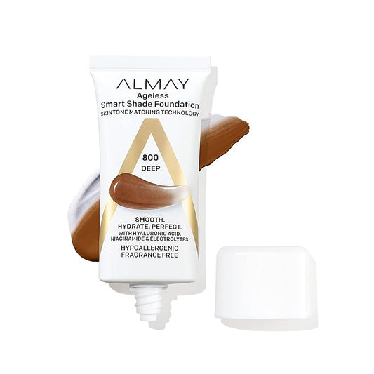 Almay Anti-Aging Foundation, Smart Shade Face Makeup with of 1)