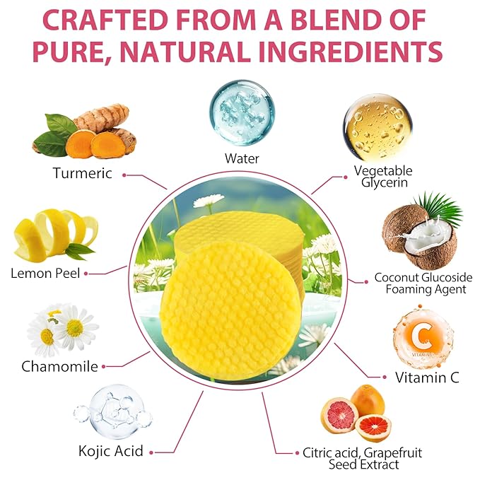 Turmeric kojic acid pads, kojic