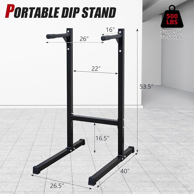 Heavy Duty Dip Bar 500 lb