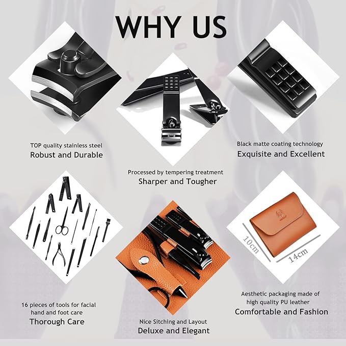 Manicure Set 16 in 1