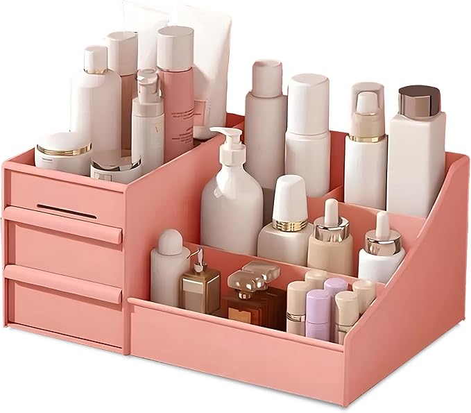 Makeup organizer countertop with 4