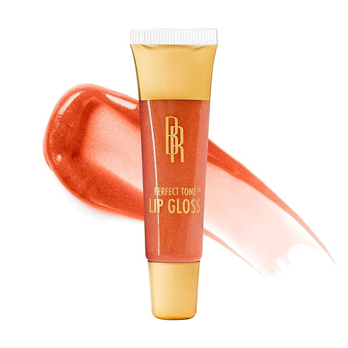 Black Radiance Perfect Tone Lip Gloss, Coco 0.4 Ounce and Caramel Kiss 0.4 Ounce Bundle