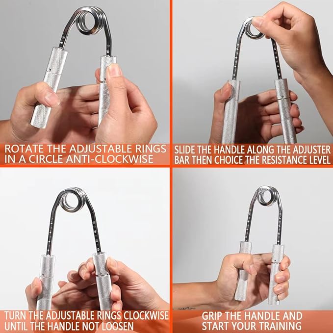 Grip Strength Trainer 50-150 LBS Equipment(1 Pack)