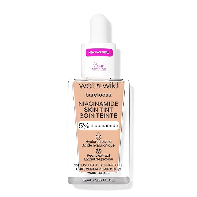 wet n wild Bare Focus Skin Tint, 5% - Light