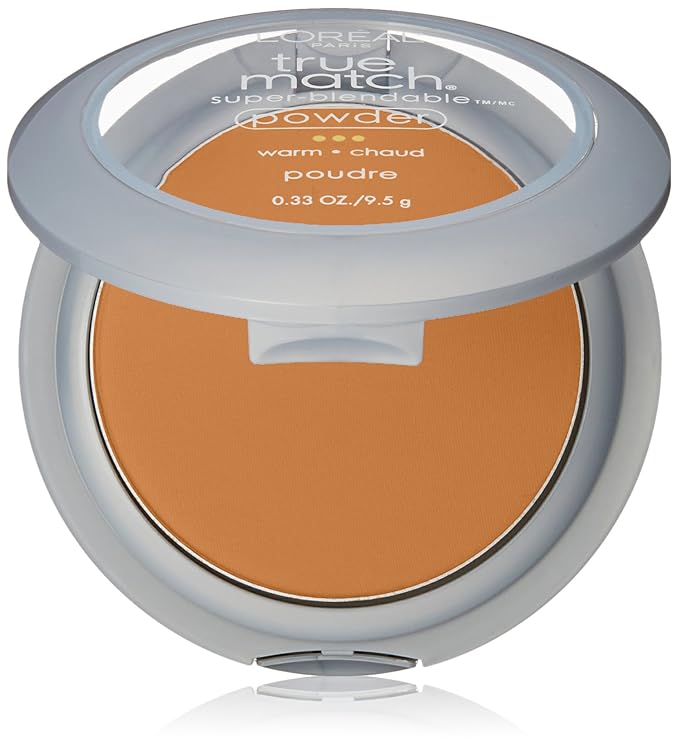 L'Oréal Paris True Match Super-Blendable Powder, Creme Cafe, Cafe, 0.. 33 oz