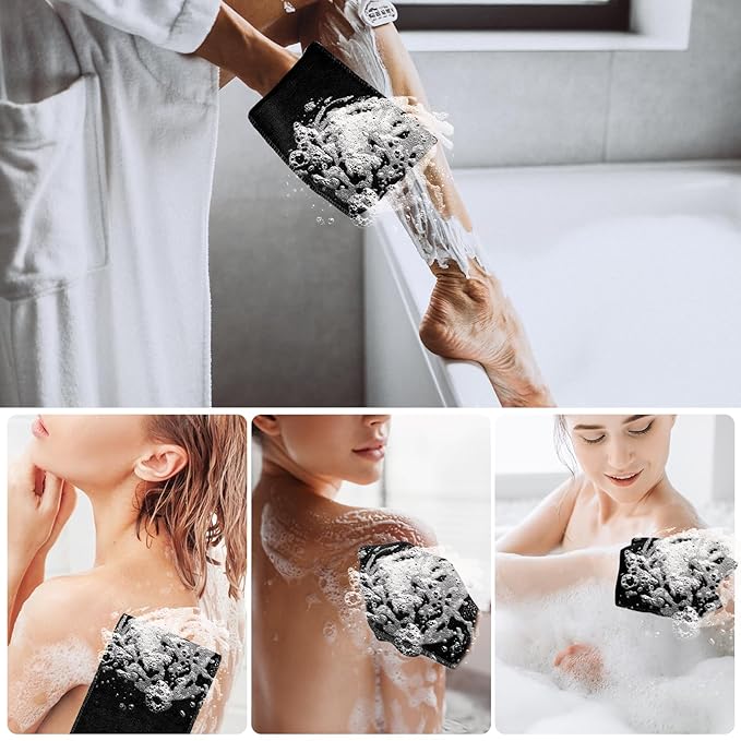 12 PCS Korean Exfoliating Mitt Deep