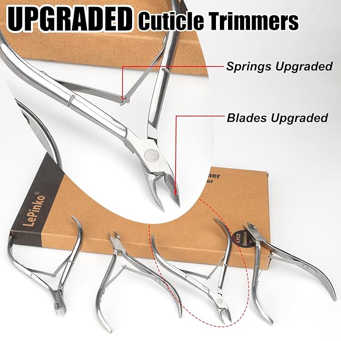 Lepinko 4 packs upgraded cuticle