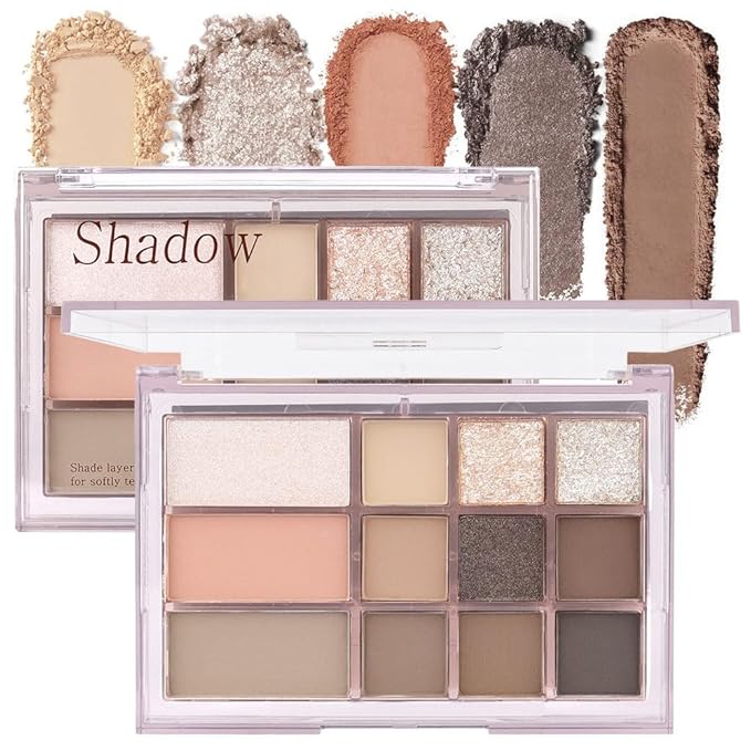 12 Girds Colorful Matte Shimmer Eyeshadow Palette