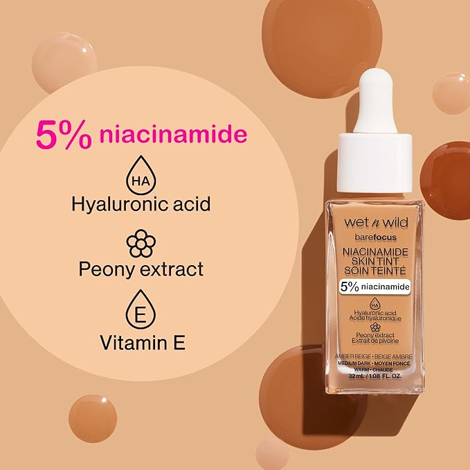 wet n wild Bare Focus Skin Tint, 5% - Buff