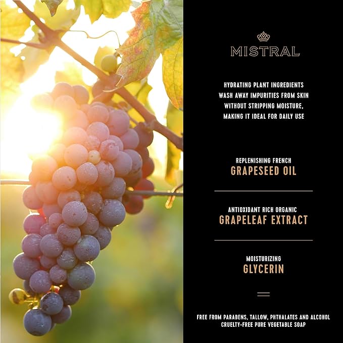 Mistral Bar Soap, Teak Wood, Large Bar