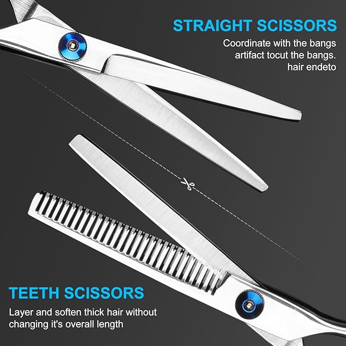 Hair Cutting Scissors Set, Professional